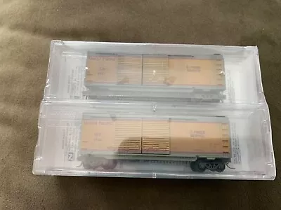 N Scale Micro-Trains WEATHERED UNION PACIFIC 2 Pack MT 023 44 340 • $1