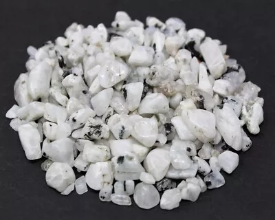 Rainbow Moonstone Semi Tumbled Gemstone Mini Chips 5-15 Mm 'A' Grade Bulk Lot • $5.35