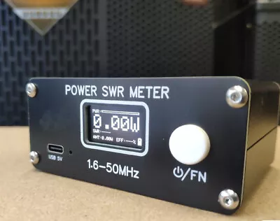 Mini QRP 150W 1.6-50MHz HF SWR / Power Meter FM/AM/CW/SSB With OLED • $54.15