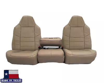 For 2008 2009 2010 Ford F250 F350 Lariat Super Duty Replacement Seat Covers Tan • $487.86