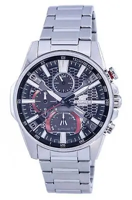 Casio Edifice Mobile Link Analog Solar EQB-1200D-1A EQB1200D-1 100M Men's Watch • $414.79