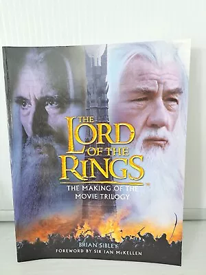 The Lord Of The Rings The Making Of The Movie Trilogy 2002 Paperback Book FREEPO • £12.99