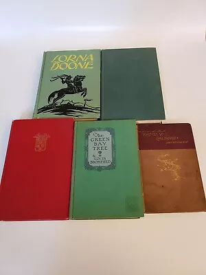 LOT Of (5) Vintage Books: Gentian Hill Lorna Doone High Towers... • $24.95