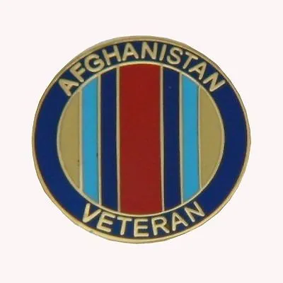 Afghanistan Veteran Lapel Regimental Military Badge • £4.99