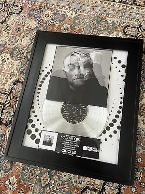 MAC MILLER ( CIRCLES ) Award Vinyl LP CD Record Album MTV • $175