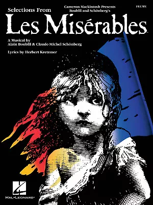 Les Miserables Musical For Flute Sheet Music Instrumental Solos 13 Songs Book • $10.99