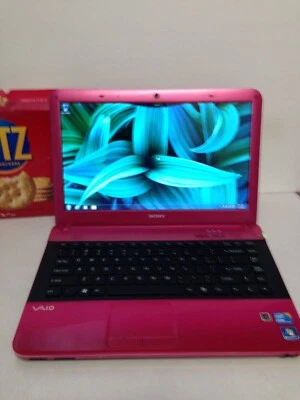 $249 • Buy Sony VAIO HOT PINK LAPTOPPCG61317L INTEL I3-2.4GH, 4GB Ram 500 SSHD HYBRID DRIVE