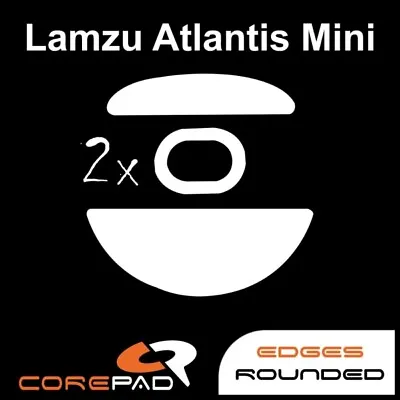 Corepad Skatez Lamzu Atlantis Mini Wireless Mouse Feet Teflon PTFE Hyperglides • $12.99