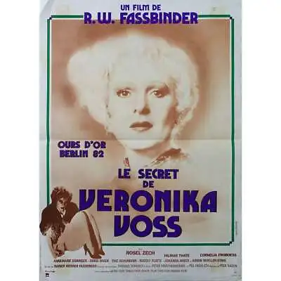 VERONIKA VOSS Original Movie Poster  - 15x21 In. - 1982 - Rainer Werner Fassbind • $32.99