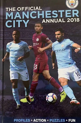 The Official Manchester City FC Annual 2018 (Hardcover 2017) BN • £4.99