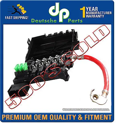 Vw Jetta Beetle Golf Fuse Box + Holder + Fuse Fuses 1j0937617d 1j0 937 617d • $35.19