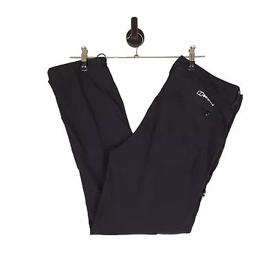 Berghaus Trousers Size Large In Black Men's Hiking Walking Pockets • £29.99