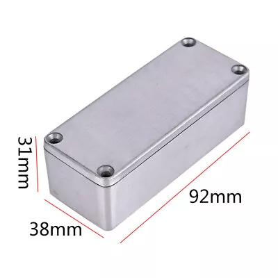 1590A Effects Pedal Aluminum Stomp Box Enclosure For Musical Instrument Case- ~' • £7.41