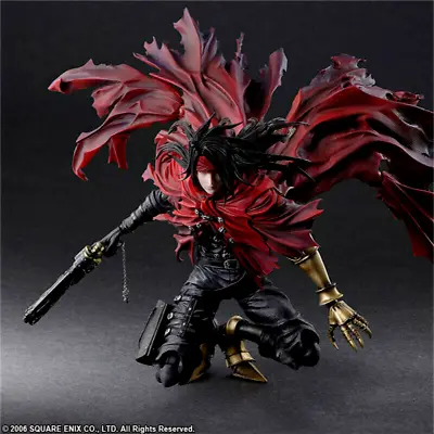Play Arts Kai Final Fantasy VII Vincent Valentine PVC Action Figure New In Box • $54.99