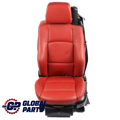 Front Seat BMW E93 Convertible Sport Heated Korall-Red Leather Left N/S Memory • $684.81