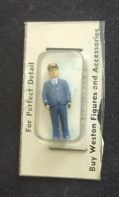 Vintage Station Master Weston Mini-Figure Campbell Scale Models Train Accessory • $15