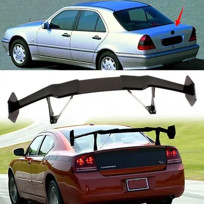 Narpes Design Rear Racing Spoiler GT Style Wing Fit For Mercedes C Class W202 • $95.50