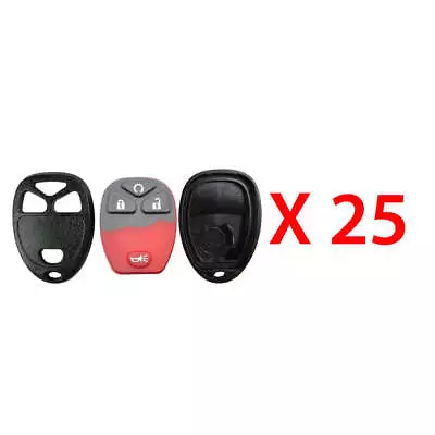 Remote Control Fob Case Shell 4B Compatible With GM OUC60221 OUC60270 (25 Pack) • $29.80