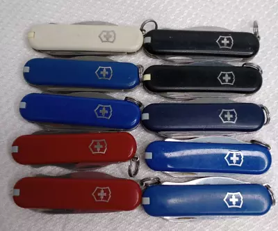 Lot Of 10 Victorinox RALLY 58mm Folding Pocket Knives • $49.95