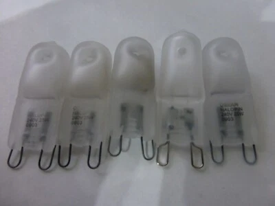 £6.95 • Buy 5 X G9 Osram Halopin 25w 240V Halogen Bulbs (5 Bulbs)