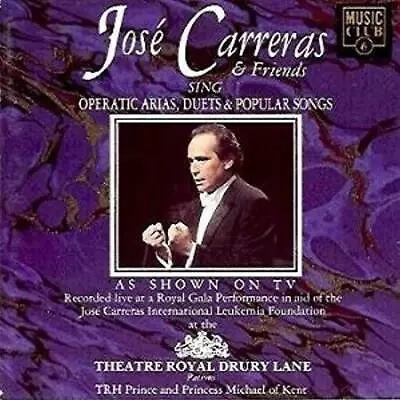 Jose Carreras  Friends Sing - Audio CD By Jos Carreras - VERY GOOD • $6.98