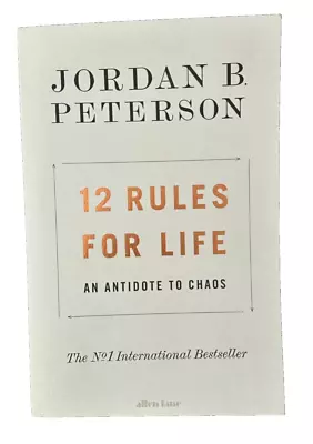 12 Rules For Life By Jordan B. Peterson Pre-owned Paperback Book • $16.87