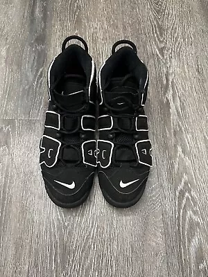 Size 10 - Nike Air More Uptempo 2020 Black White • $100