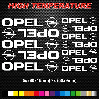 Fits Opel Hi-temp Premium Brake Caliper Decals Cast Vinyl Astra Corsa Opc • $6.95