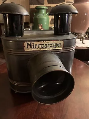 Antique Buckeye Mirroscope Gas Cabinet Card Projector 1912 • $65