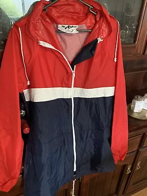 Vintage Caribee Rain Coat Jacket Zip Needs Fixing • $15