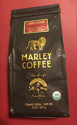 Marley Coffee One Love Medium Roast. Ground Coffee. Expired 2013 Ships Free! • $18.50