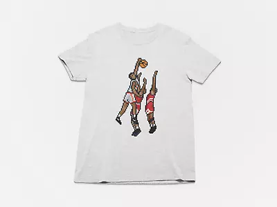 John Starks The Dunk Shirt Video Game 8bit Old School • $24.99