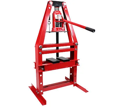 Dragway Tools 12-Ton Benchtop Hydraulic A-Frame Shop Press With Press Plates • $330.99