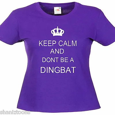 Dingbat Keith Lemon Inspired Ladies Womens Lady Fit T Shirt • £9.49