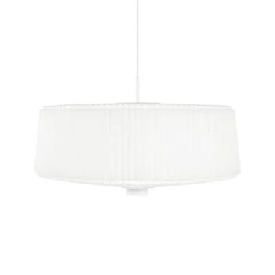 2022 Plie Plisse Light Hanging Pendant Lamp White 60hz By Lukas Bazle For MOOOI • $850