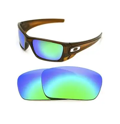  New Polarized Custom Green Lens For Oakley Fuel Cell Sunglasses • £19.99