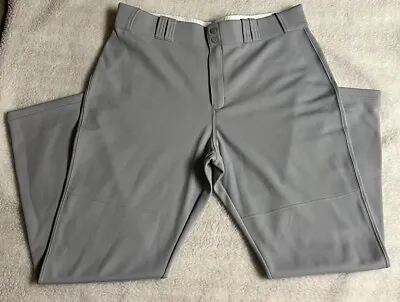 Majestic Men's Baseball Pants Gray XL - New Without Tags - FAST SHIPPING! • $19.95