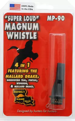 Haydel's Game Calls MP-90 Magnum Mallard/Pintail Hunting Whistle/Call • $16.40