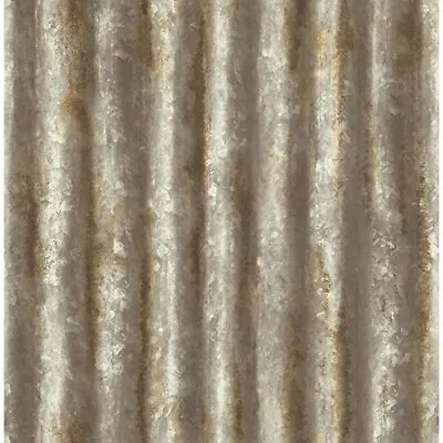 270122334 Rust Corrugated Metal Wallpaper Rut • $130.40