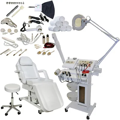 14 In 1 Microdermabrasion Facial Machine Electric Bed Table Salon Spa Equipment • $1673.88