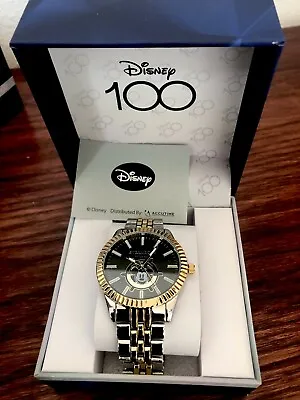 Disney 100th Anniversary Steamboat Willie  100 Years Of Wonder  Mickey Watch NEW • $79.99