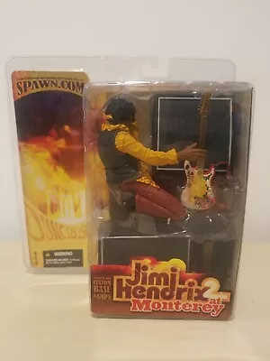 Jimi Hendrix 2 At Monterey Figure Flaming Stratocaster Amp & Stage New In Box VG • $70