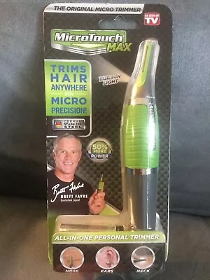 As Seen On Tv Micro Touch Max Precision Trimmer With Built In Light - New • $14.99