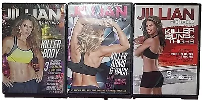 Jillian Michaels Killer DVD Series Empowered Media Lot Of 3 Exercise Videos • $8.99