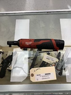 Milwaukee M12 2457-20 12V Li-Ion 3/8'' Cordless Ratchet - Red 203992 • $90