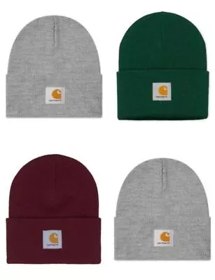 £14.50 • Buy New Unisex Carhartt Watch Beanie Hat  Black Grey Green Blue Red Navy Rrp £25