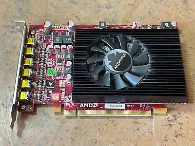 VisionTek 7750X62GX AMD Radeon HD 7750 2GB MDP X6 VT-7750DPG5-G6 Card • $40