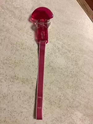 BNWoT Babies MAM Pink Dummy Clip • £0.99