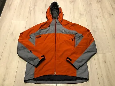 HAGLOFS Windstopper Jacket Men Size XL Hooded Outdoor MJ3270 • £75