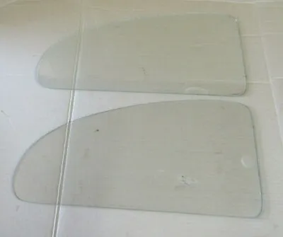 Vintage 2 PCS Early VW Beetle Small Back Window Glass Sekurit   D5 • $151.20